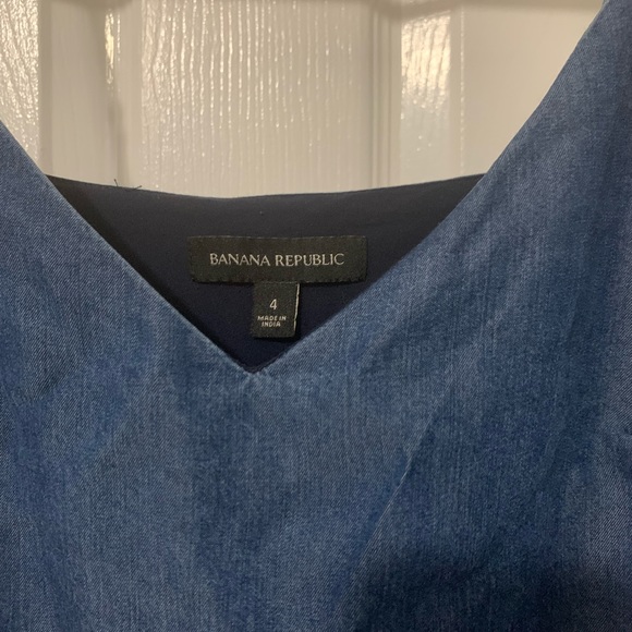 Banana Republic Size 4 Denim Dress - Picture 5 of 5